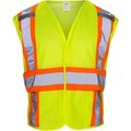 Sas Safety SAS Safety 690-1708 Class 2 Breakaway Flame Retardant Vest; Yellow - Small & Medium 781311697089